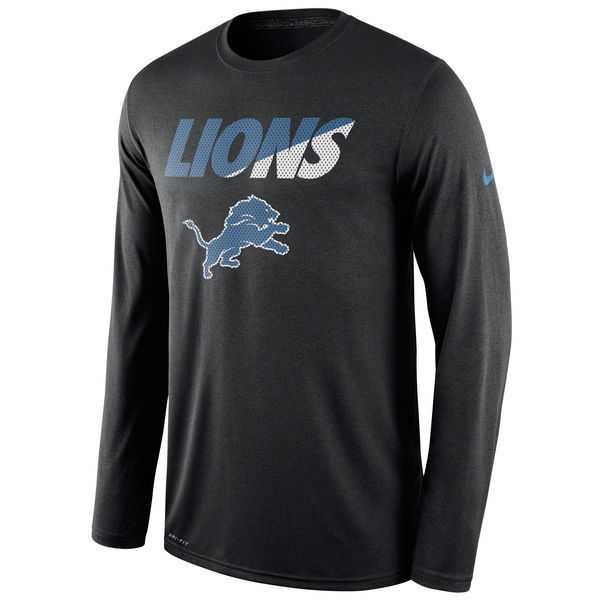 Detroit Lions Nike Black Legend Staff Practice Long Sleeves Performance WEM T-Shirt,We sell and wholesale Detroit Lions Nike Black Legend Staff Practice Long Sleeves Performance WEM T-Shirt on line form chian!